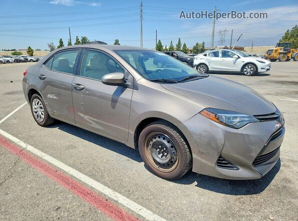 2T1BURHE2JC090115 2018 TOYOTA COROLLA Серый Передняя правая четверть