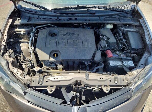 2T1BURHE2JC090115 2018 TOYOTA COROLLA Серый Вид задней части салона
