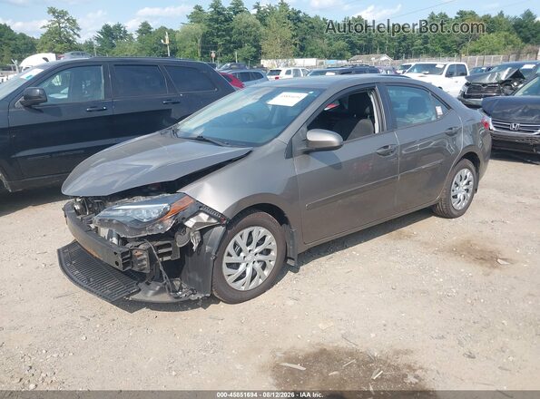 2T1BURHE2JC109102 2018 TOYOTA COROLLA Желто-коричневый Передняя левая четверть