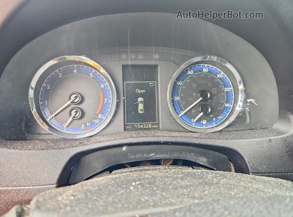 2T1BURHE2JC971901 2018 TOYOTA COROLLA Blue Widok zestawu wskaźników