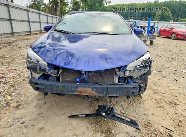 2T1BURHE2JC971901 2018 TOYOTA COROLLA Blue Widok z przodu