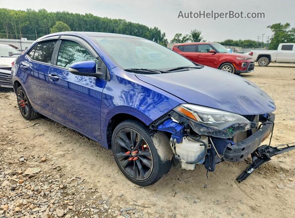 2T1BURHE2JC971901 2018 TOYOTA COROLLA Blue Przód prawy
