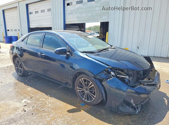2T1BURHE2JC980162 2018 TOYOTA COROLLA Blue Delantero derecho