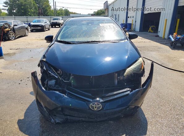 2T1BURHE2JC980162 2018 TOYOTA COROLLA Blue Vista frontal