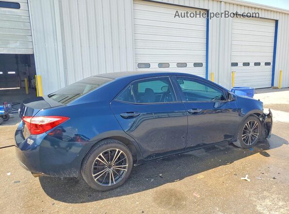 2T1BURHE2JC980162 2018 TOYOTA COROLLA Blue Trasero derecho