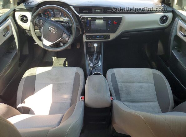 2T1BURHE2JC980162 2018 TOYOTA COROLLA Blue Vista del salpicadero