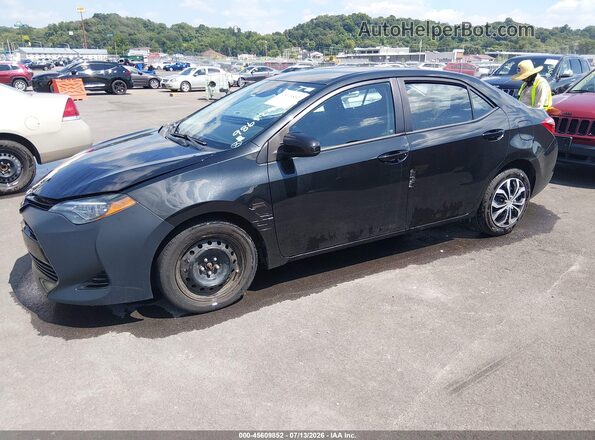2T1BURHE2JC986124 2018 TOYOTA COROLLA Black Front left