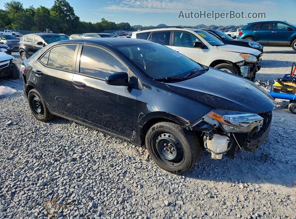 2T1BURHE2JC987936 2018 TOYOTA COROLLA Black Вид салону спереду