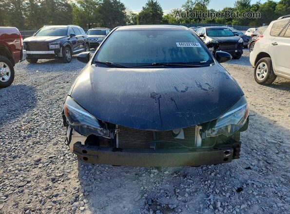 2T1BURHE2JC987936 2018 TOYOTA COROLLA Black Вид щитка приладів