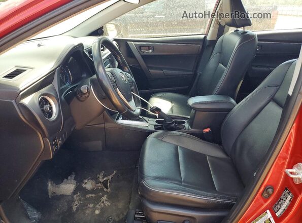 2T1BURHE2KC131716 2019 TOYOTA COROLLA Red Widok wnętrza z przodu