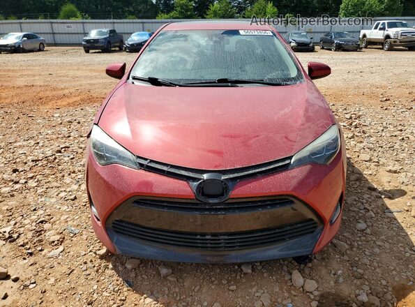 2T1BURHE2KC131716 2019 TOYOTA COROLLA Red Widok z przodu