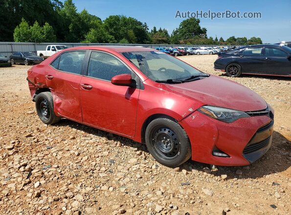 2T1BURHE2KC131716 2019 TOYOTA COROLLA Red Przód prawy