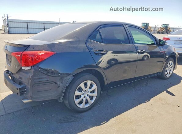 2T1BURHE2KC176820 2019 TOYOTA COROLLA Black Rear right