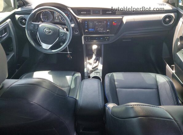 2T1BURHE2KC176820 2019 TOYOTA COROLLA Black Dashboard view