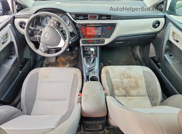 2T1BURHE2KC185307 2019 TOYOTA COROLLA Синий Вид панели приборов