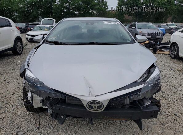 2T1BURHE2KC196629 2019 TOYOTA COROLLA Серый Вид спереди