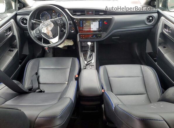 2T1BURHE2KC196629 2019 TOYOTA COROLLA Серый Вид панели приборов