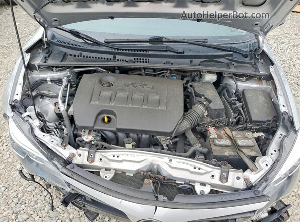2T1BURHE2KC196629 2019 TOYOTA COROLLA Серый Вид задней части салона