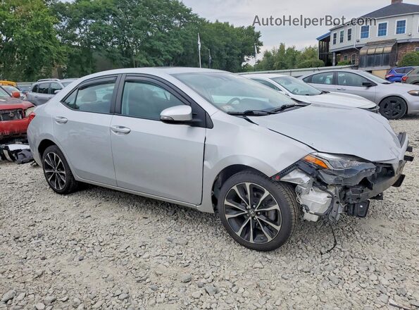 2T1BURHE2KC196629 2019 TOYOTA COROLLA Серый Передняя правая четверть