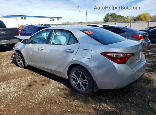 2T1BURHE2KC205751 2019 TOYOTA COROLLA Silver Rear left