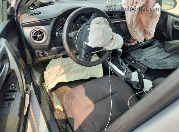 2T1BURHE2KC218208 2019 TOYOTA COROLLA Silver Առջևի վահանակի տեսք