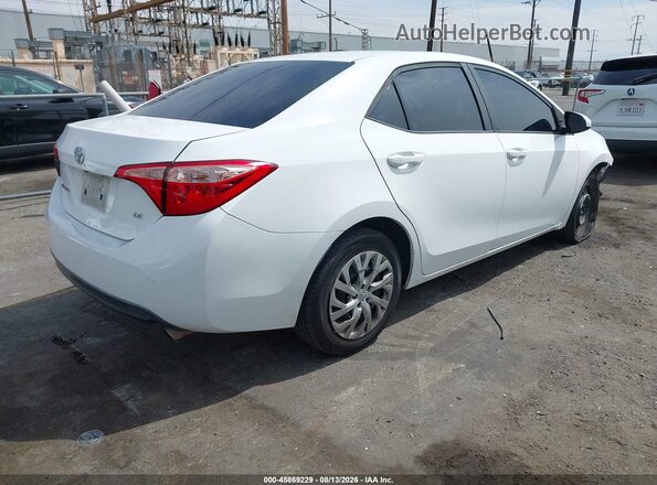 2T1BURHE2KC231962 2019 TOYOTA COROLLA White Rear right