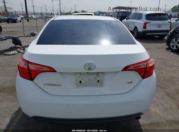 2T1BURHE2KC231962 2019 TOYOTA COROLLA White 