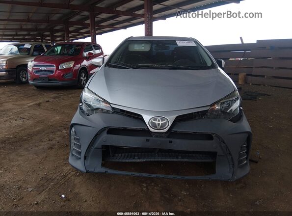 2T1BURHE2KC232836 2019 TOYOTA COROLLA Silver Widok z przodu