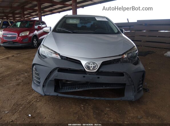 2T1BURHE2KC232836 2019 TOYOTA COROLLA Silver Widok zestawu wskaźników