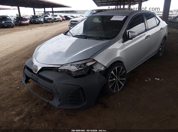 2T1BURHE2KC232836 2019 TOYOTA COROLLA Silver 