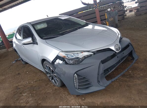 2T1BURHE2KC232836 2019 TOYOTA COROLLA Silver 