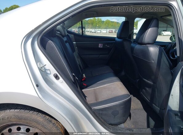 2T1BURHE3GC517584 2016 TOYOTA COROLLA Silver Vista de la etiqueta del VIN