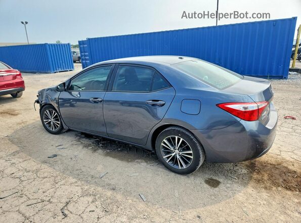 2T1BURHE3GC549452 2016 TOYOTA COROLLA Gray Rear left