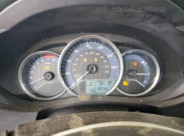 2T1BURHE3GC553453 2016 TOYOTA COROLLA Blue Vista del cuadro de instrumentos