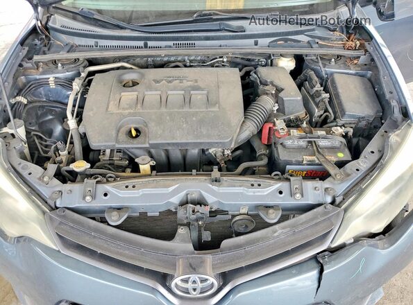2T1BURHE3GC553453 2016 TOYOTA COROLLA Blue Vista interior trasera