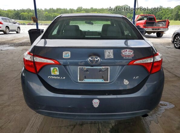 2T1BURHE3GC553453 2016 TOYOTA COROLLA Blue Vista trasera