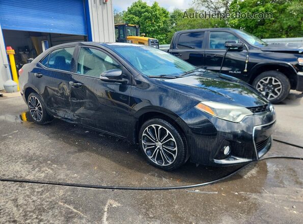 2T1BURHE3GC562816 2016 TOYOTA COROLLA Black Առջևի աջ
