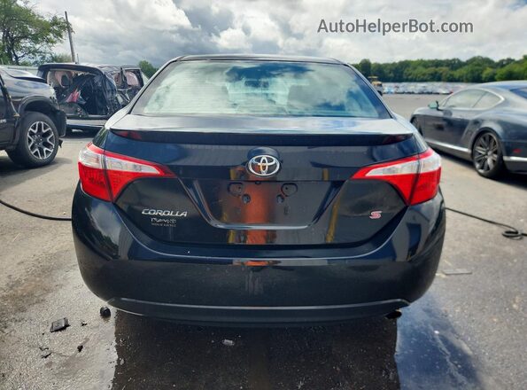 2T1BURHE3GC562816 2016 TOYOTA COROLLA Black Հետևի տեսք