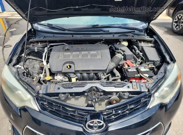 2T1BURHE3GC562816 2016 TOYOTA COROLLA Black Սալոնի հետևի տեսք