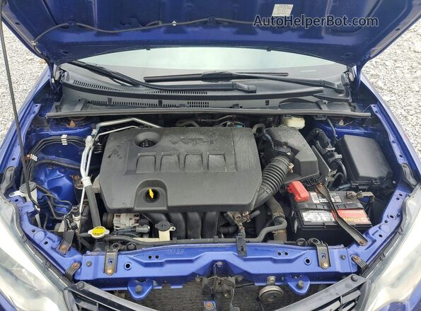 2T1BURHE3GC570480 2016 TOYOTA COROLLA Blue Rear interior view