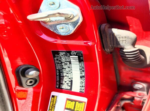 2T1BURHE3GC584864 2016 TOYOTA COROLLA Красный Вид подкапотного пространства