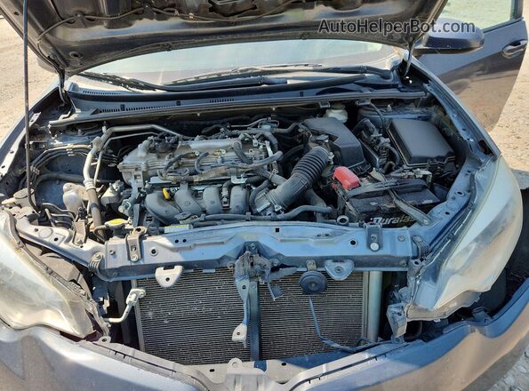 2T1BURHE3GC589031 2016 TOYOTA COROLLA Blue უკანა სალონის ხედი