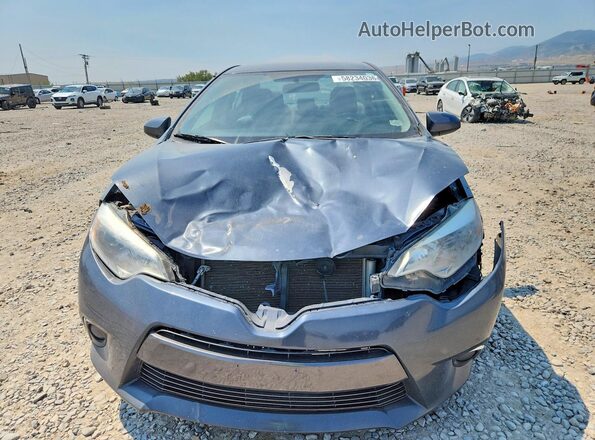 2T1BURHE3GC589031 2016 TOYOTA COROLLA Blue წინა ხედი