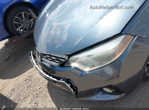 2T1BURHE3GC601212 2016 TOYOTA COROLLA Blue Vista frontal