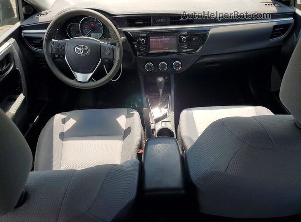 2T1BURHE3GC601890 2016 TOYOTA COROLLA Blue Առջևի վահանակի տեսք