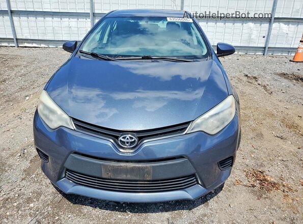 2T1BURHE3GC601890 2016 TOYOTA COROLLA Blue Դիմացի տեսք