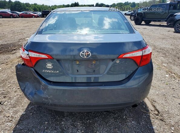 2T1BURHE3GC601890 2016 TOYOTA COROLLA Blue Հետևի տեսք