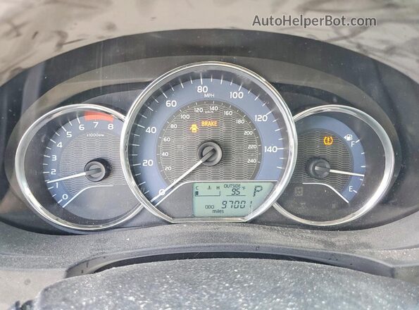 2T1BURHE3GC601890 2016 TOYOTA COROLLA Blue Սարքավորումների վահանակի տեսք