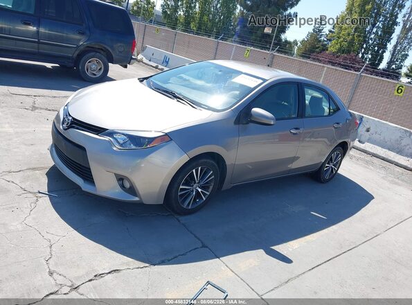 2T1BURHE3GC625445 2016 TOYOTA COROLLA Silver Front left