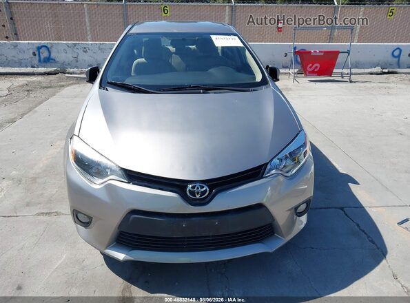 2T1BURHE3GC625445 2016 TOYOTA COROLLA Silver Front view